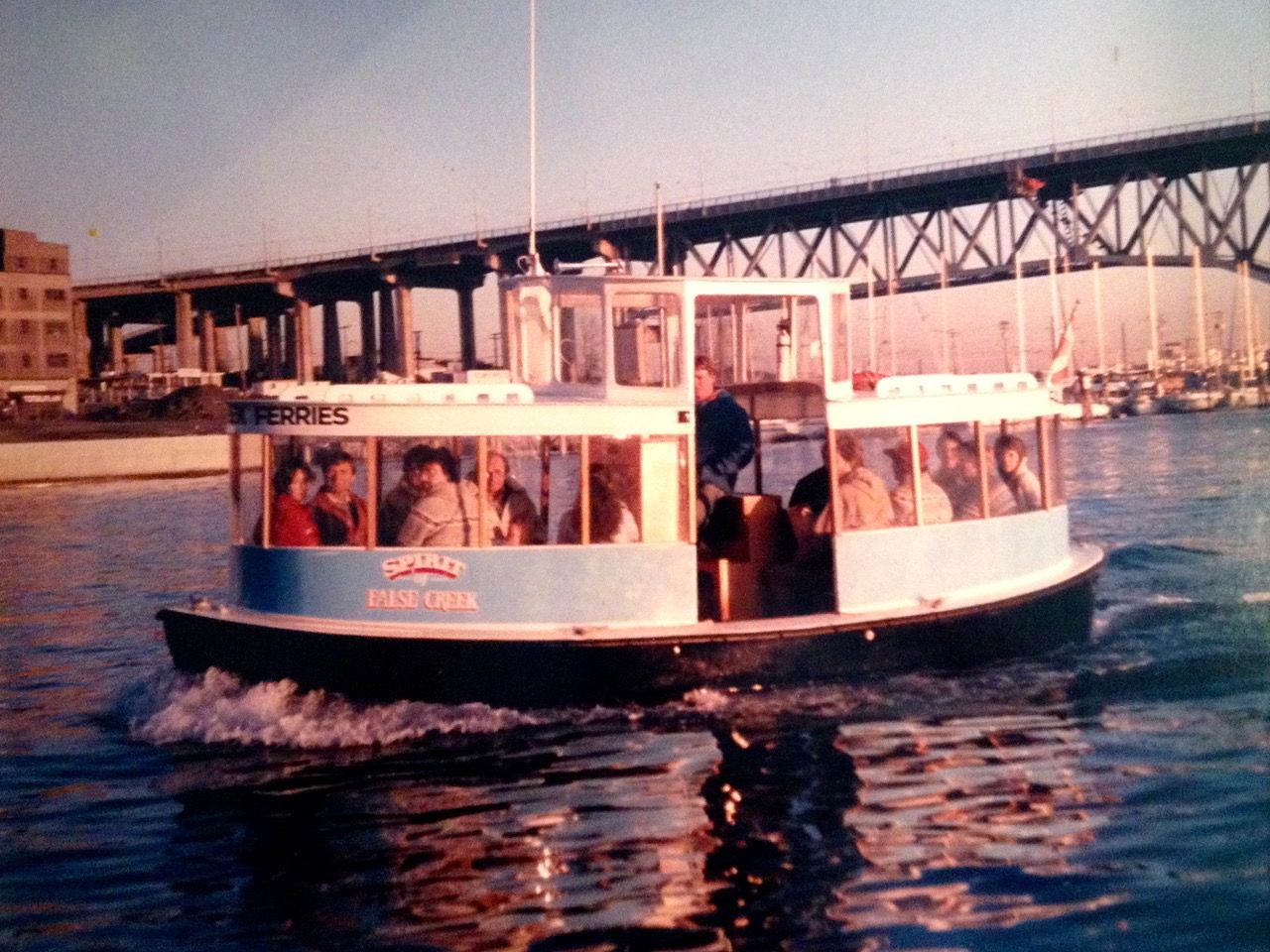 spirit of false creek underway in the 1980s